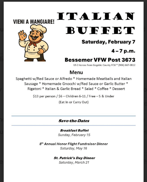 8th Annual Honor Flight Fundraiser Dinner